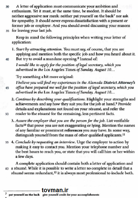 tarjomehintermediateselectreading